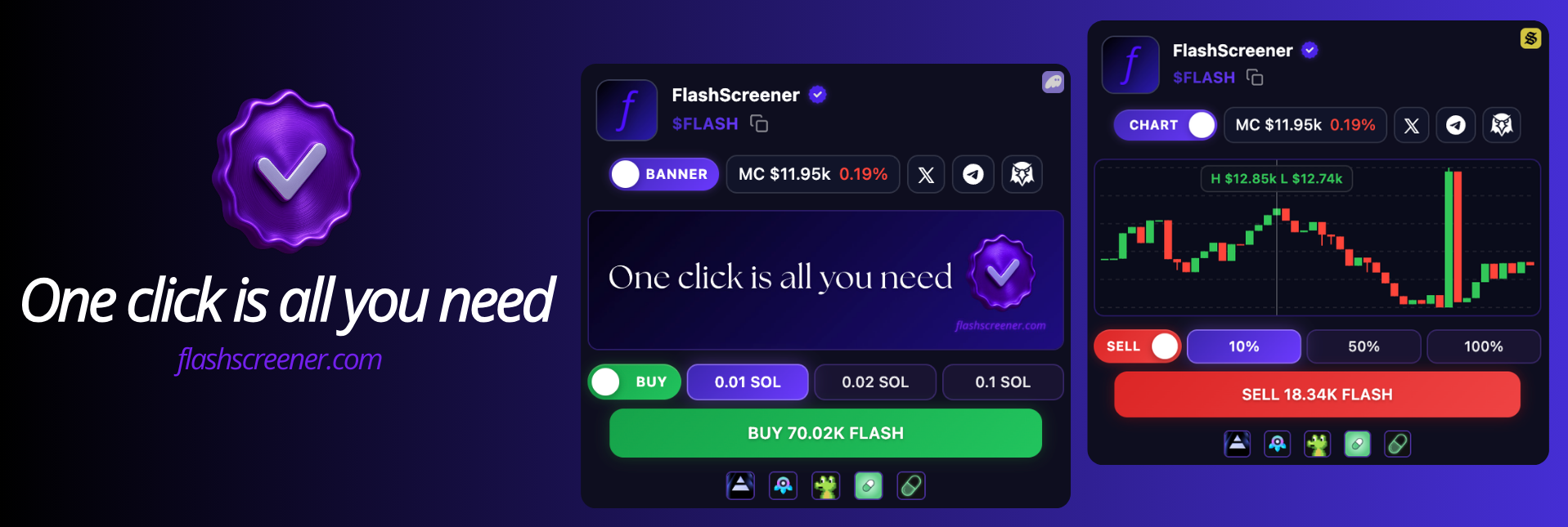 FlashScreener Extension