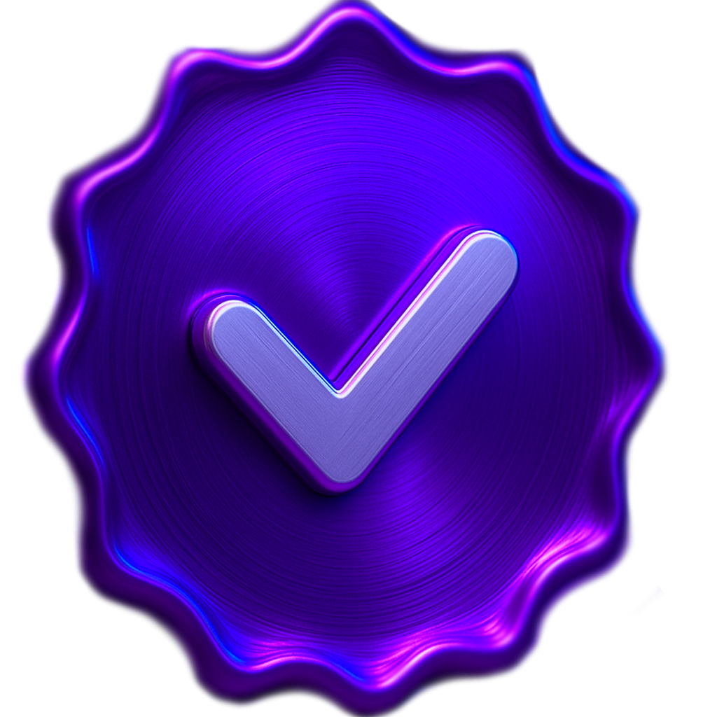 Verification badge